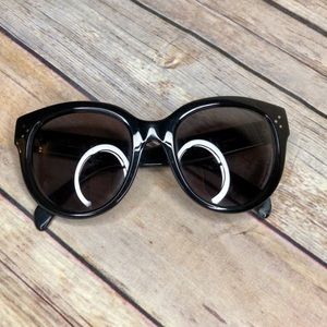 Celine Audrey Black Sunglasses